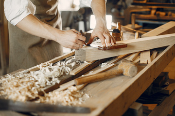 Création de sculptures bois