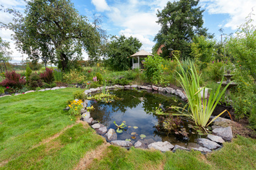 Création et installation de bassins de jardins près de Givet